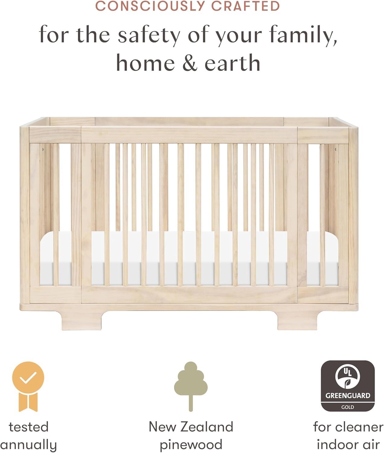 Yuzu 8-In-1 Convertible Crib With All-Stages Conversion Kits