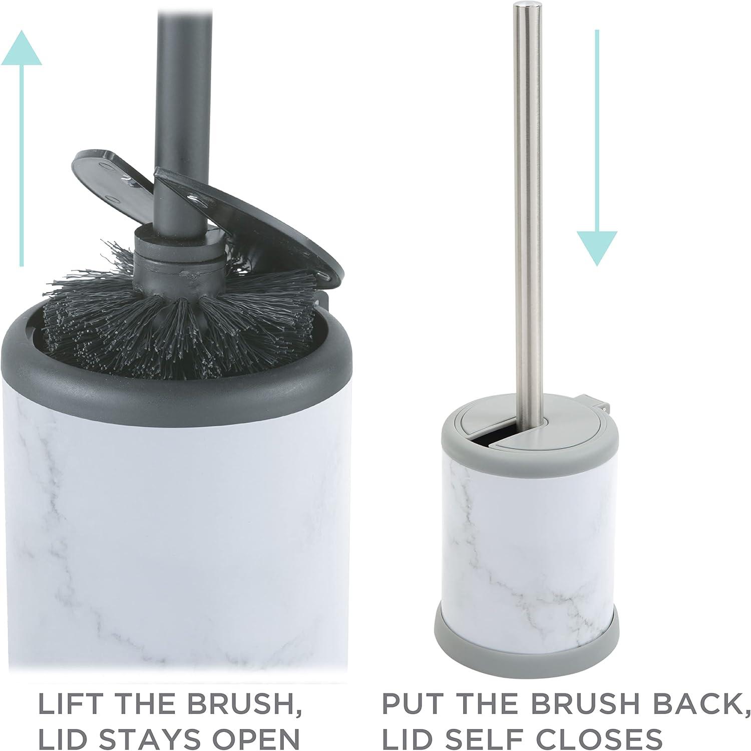 Bath Bliss Bath Bliss Metal Toilet Brush And Holder