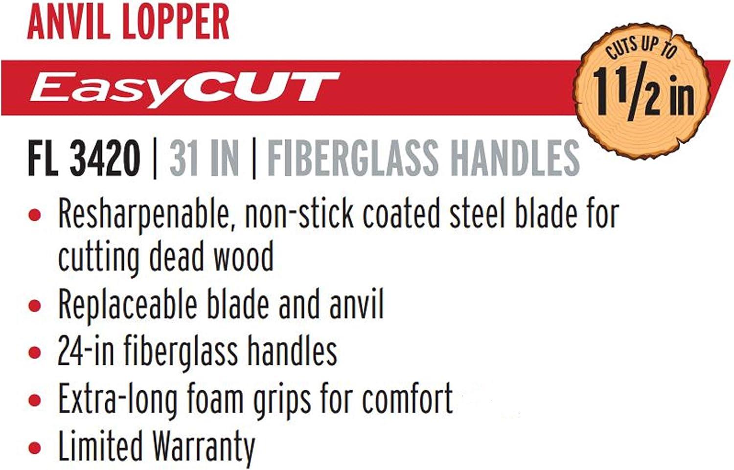 Corona EasyCUT Anvil Lopper - 32 Inch