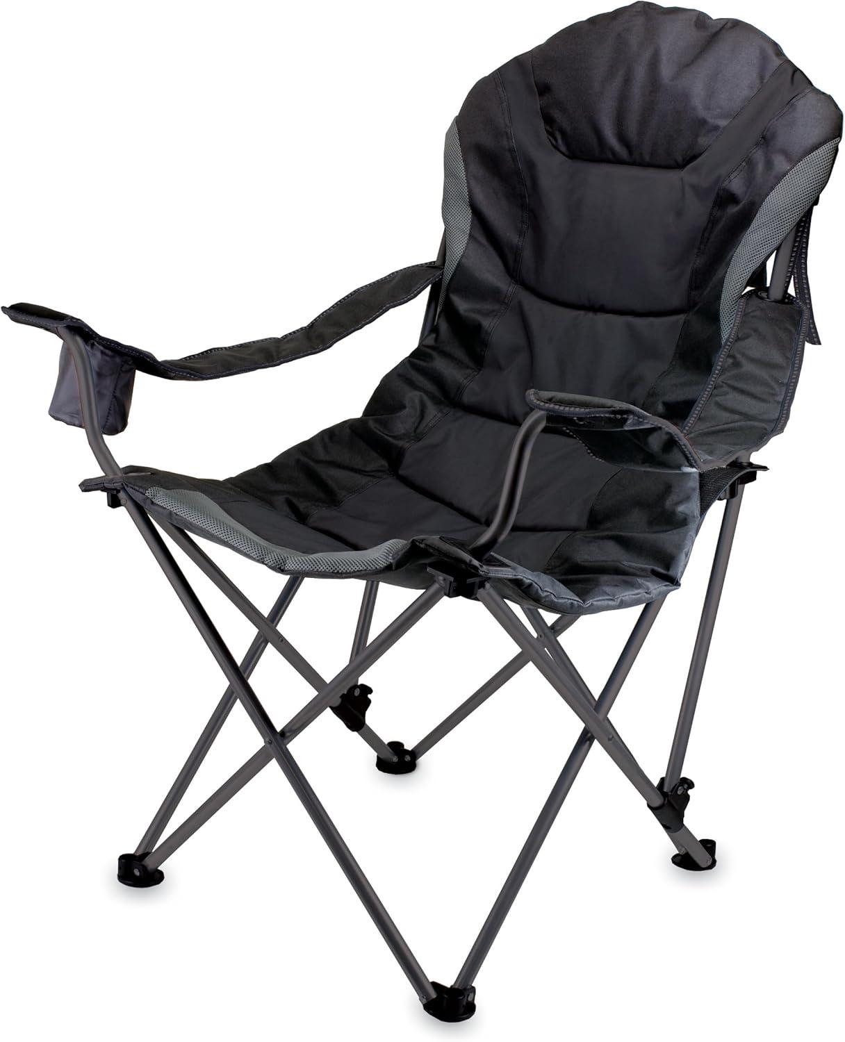 Oniva Outdoor Portable Reclining Camp Chair - Black