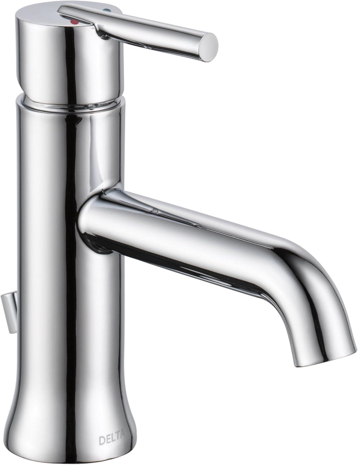 Delta Trinsic Single Handle Bathroom Faucet, Chrome