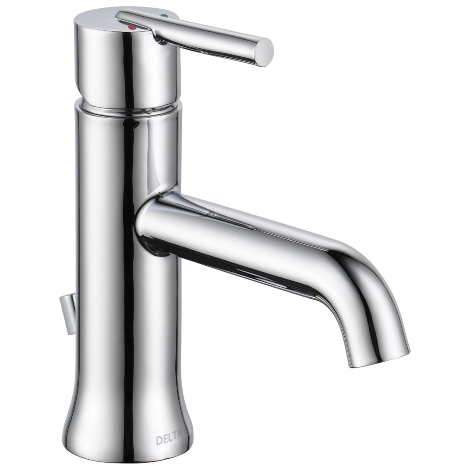 Delta Trinsic Single Handle Bathroom Faucet, Chrome