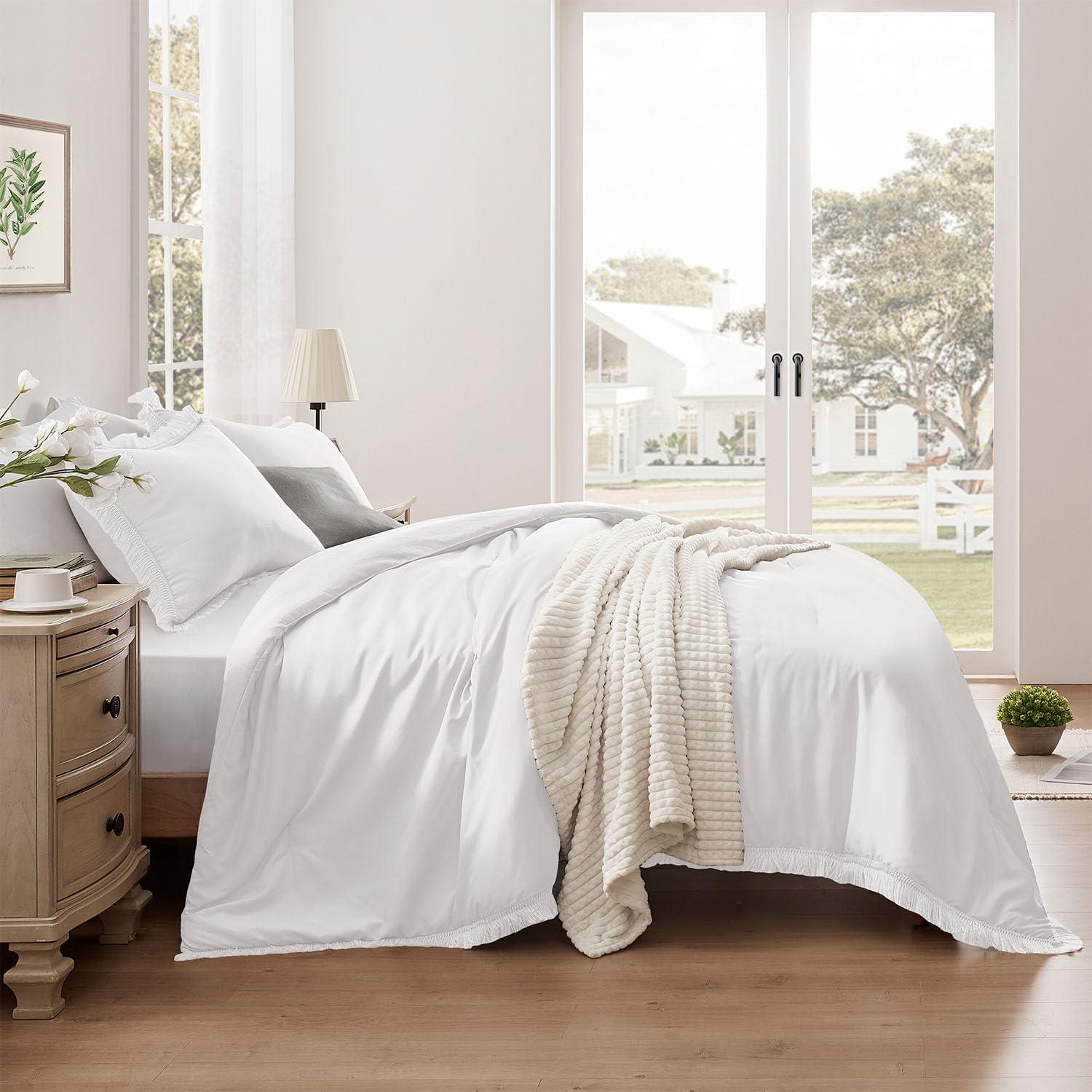 Chezmoi Collection Cotton Twill Comforter Set