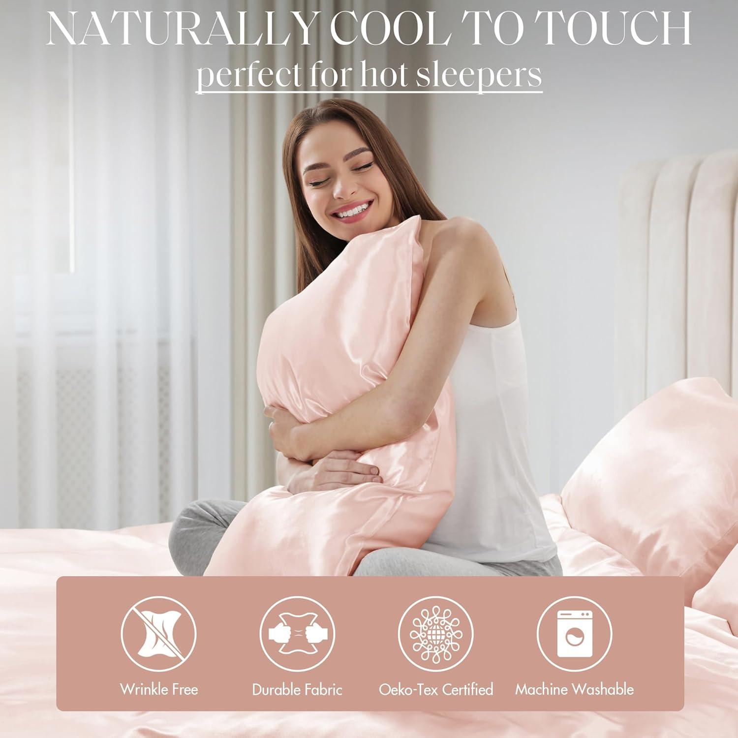 Satin Luxury 2PC Pillowcases (Set of 2)
