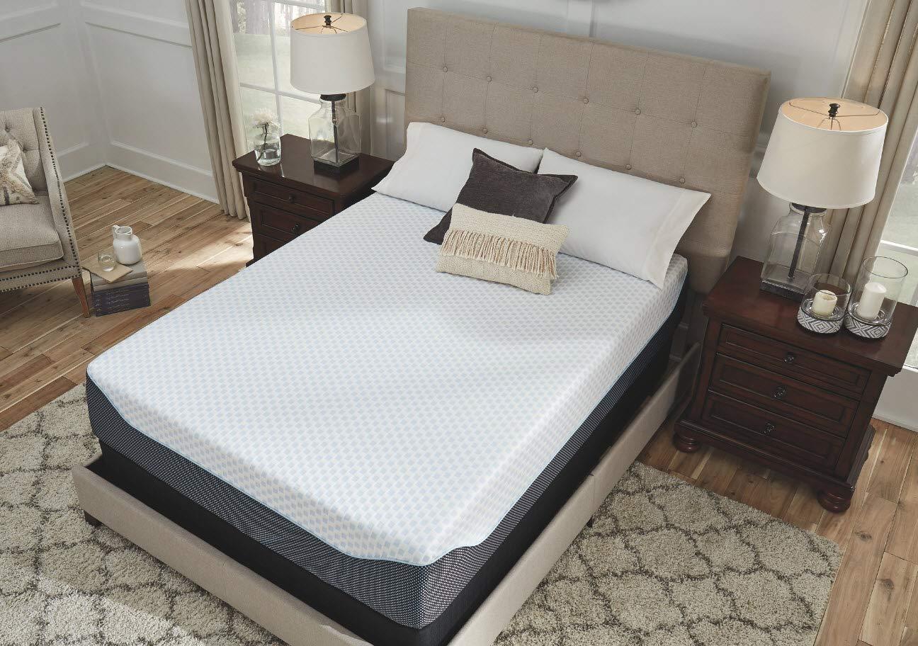 Signature Design by Ashley Signature Design by Ashley Chime Ultra Plush Charcoal Infused Memory Foam Mattress