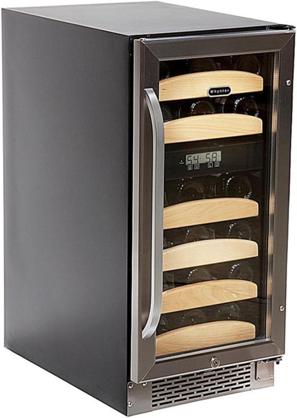 Whynter Whynter 15'' width 28 Bottle Dual Zone Built-In Wine Refrigerator
