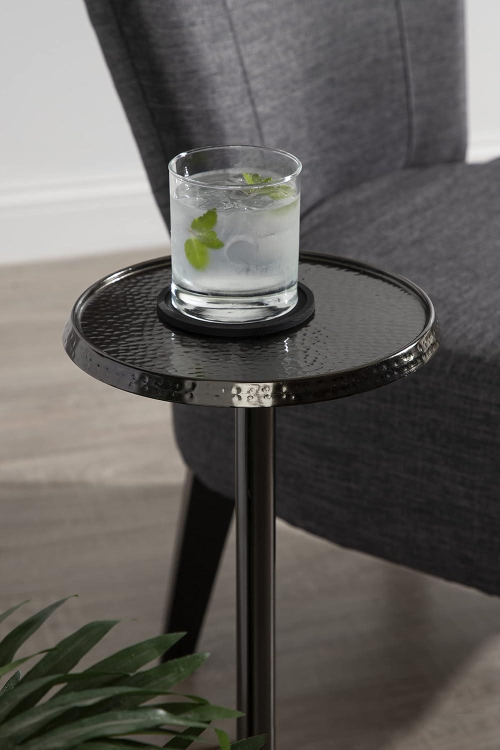 Kate and Laurel Sanzo Metal Drink Table