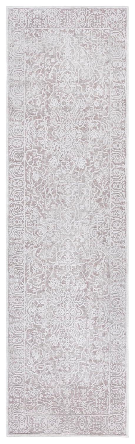 Reflection RFT670 Power Loomed Indoor Runner Rug - 2'3"x6' - Beige/Cream - Safavieh