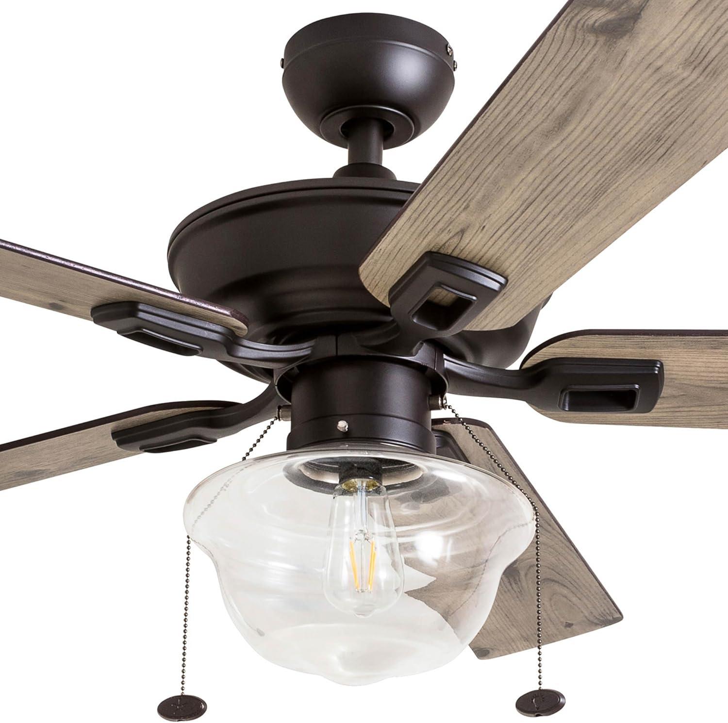 Prominence Home 52" Abner Indoor/Outdoor Bronze Ceiling Fan