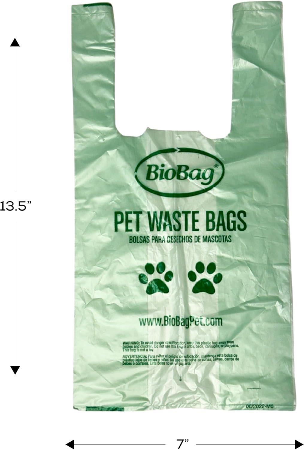 Biobag Standard Size Dog Waste Bag with Handles (150ct)