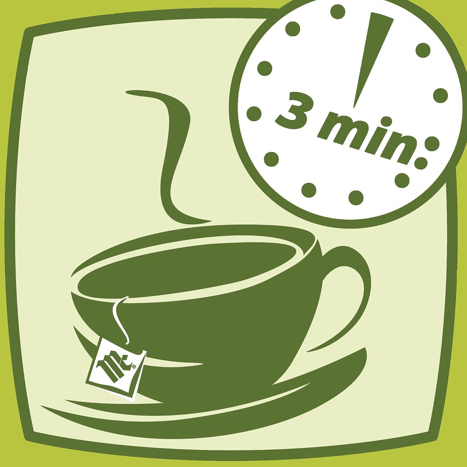 McCormick No Artificial Flavors Caffeine Free Lemongrass Tea 25 Count Box, 0.89 oz Box