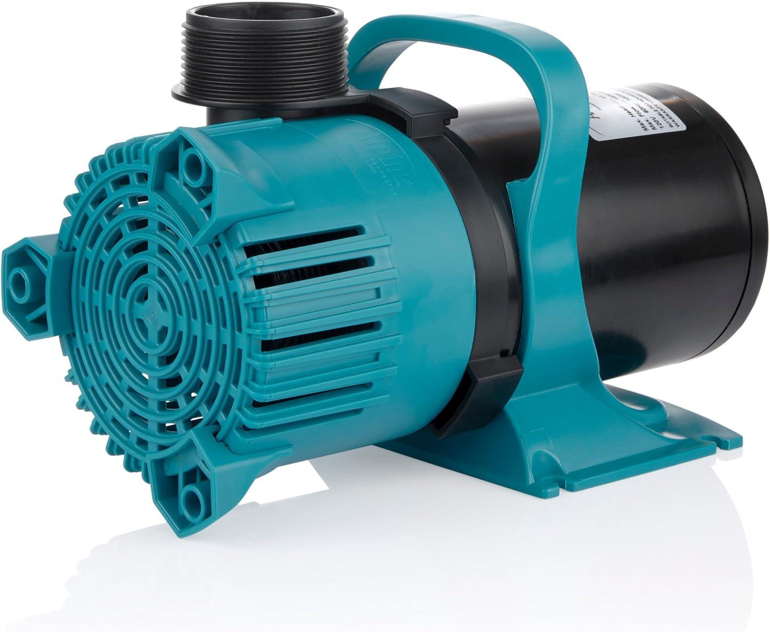 3000 GPH Teal Energy-Saving Outdoor Pump with Mesh Bag