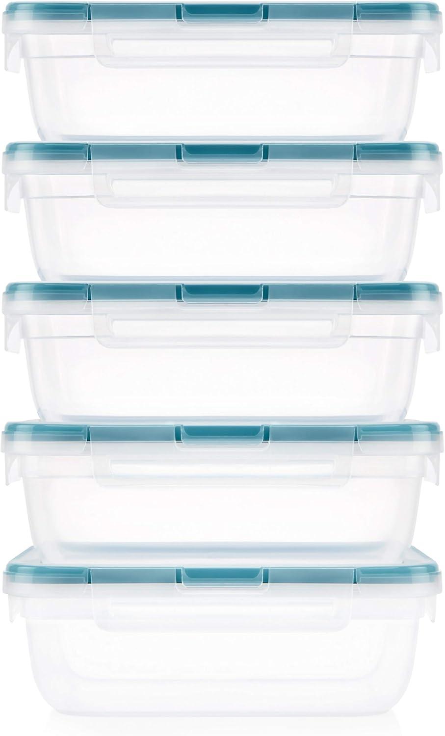 Snapware Total Solution 10-piece Plastic Rectangle Food Storage Set