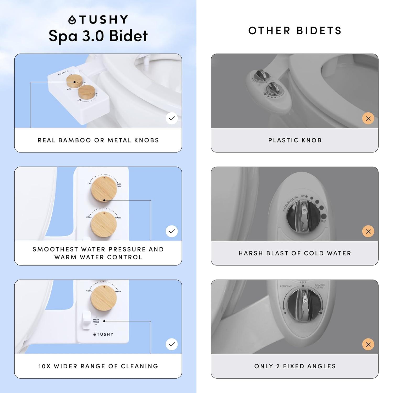 TUSHY Spa 3.0 Bidet Attachment