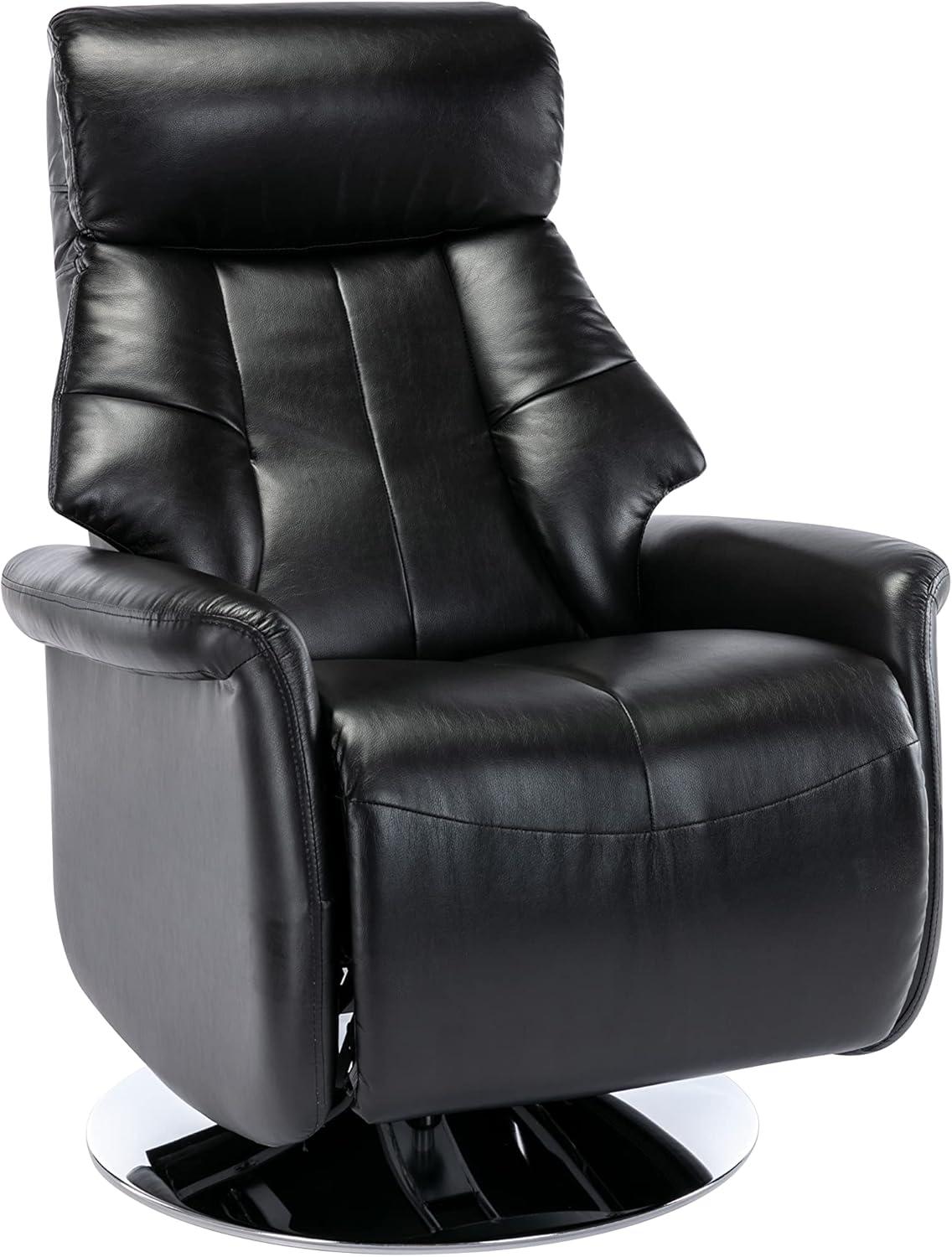 Relax-R Faux Leather Swivel Recliner