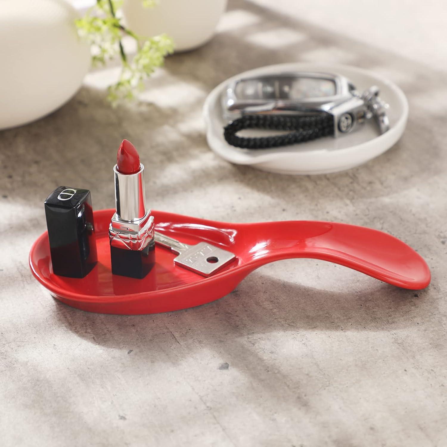 Red Barrel Studio® Newmont Ceramic / Porcelain Oval Spoon Rest