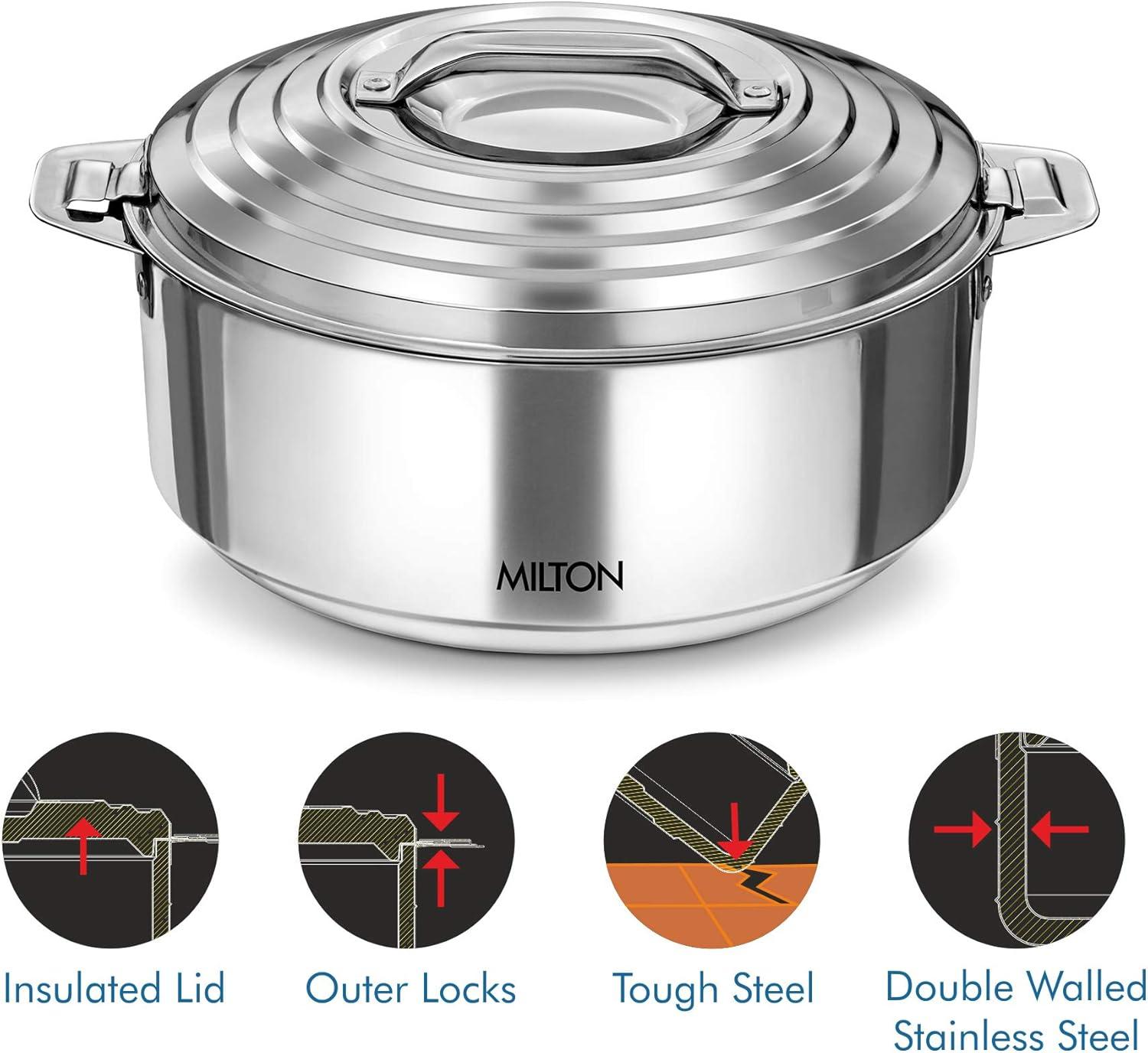 MILTON Galaxia 10000 ml Stainless Steel Casserole