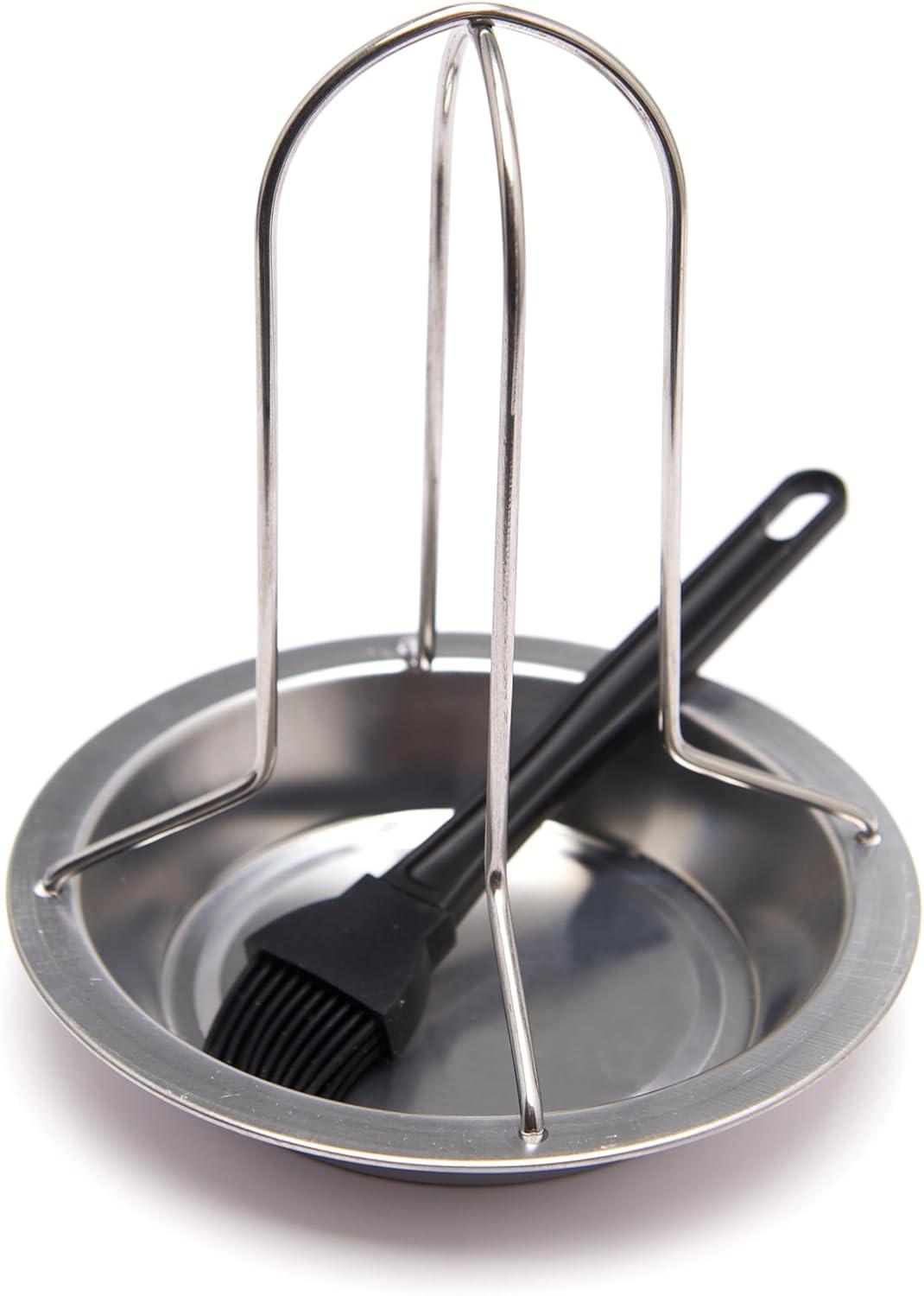 Grillpro GrillPro Stainless Chicken Roaster and Brush