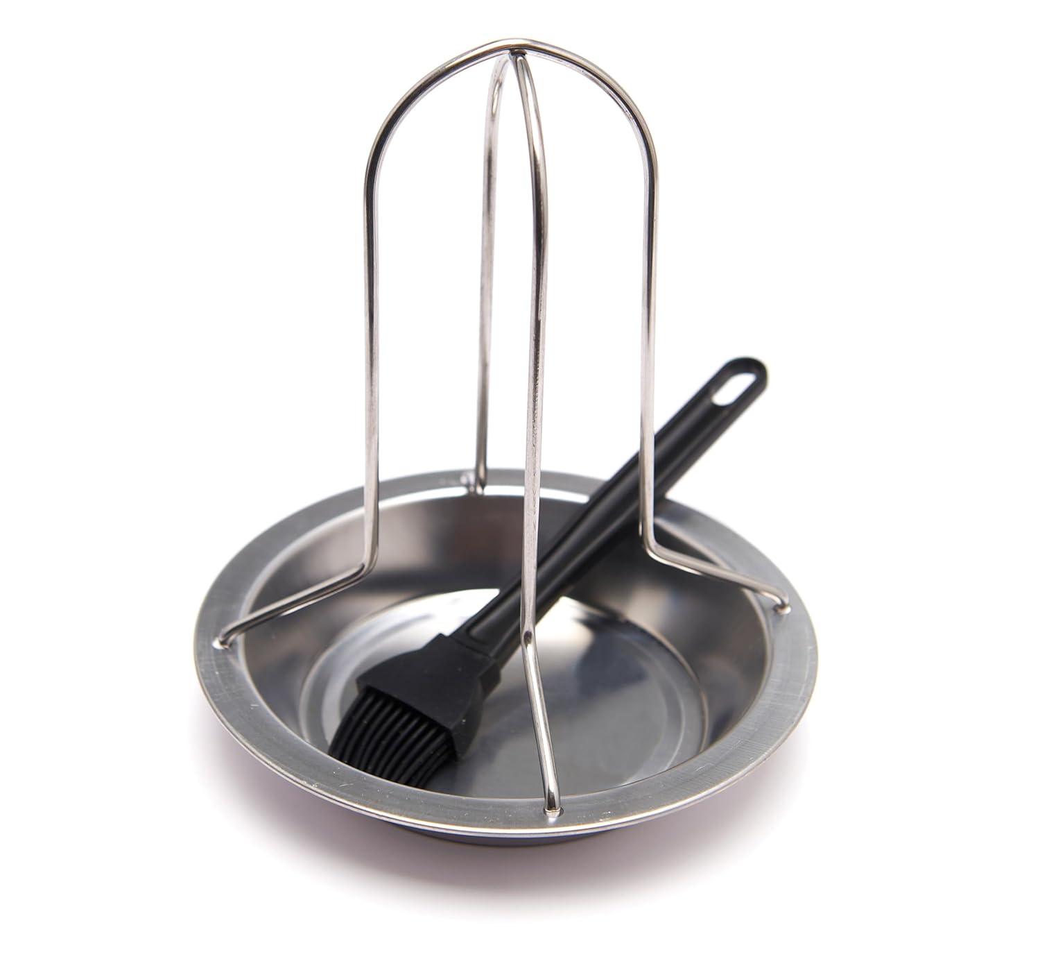 Grillpro GrillPro Stainless Chicken Roaster and Brush