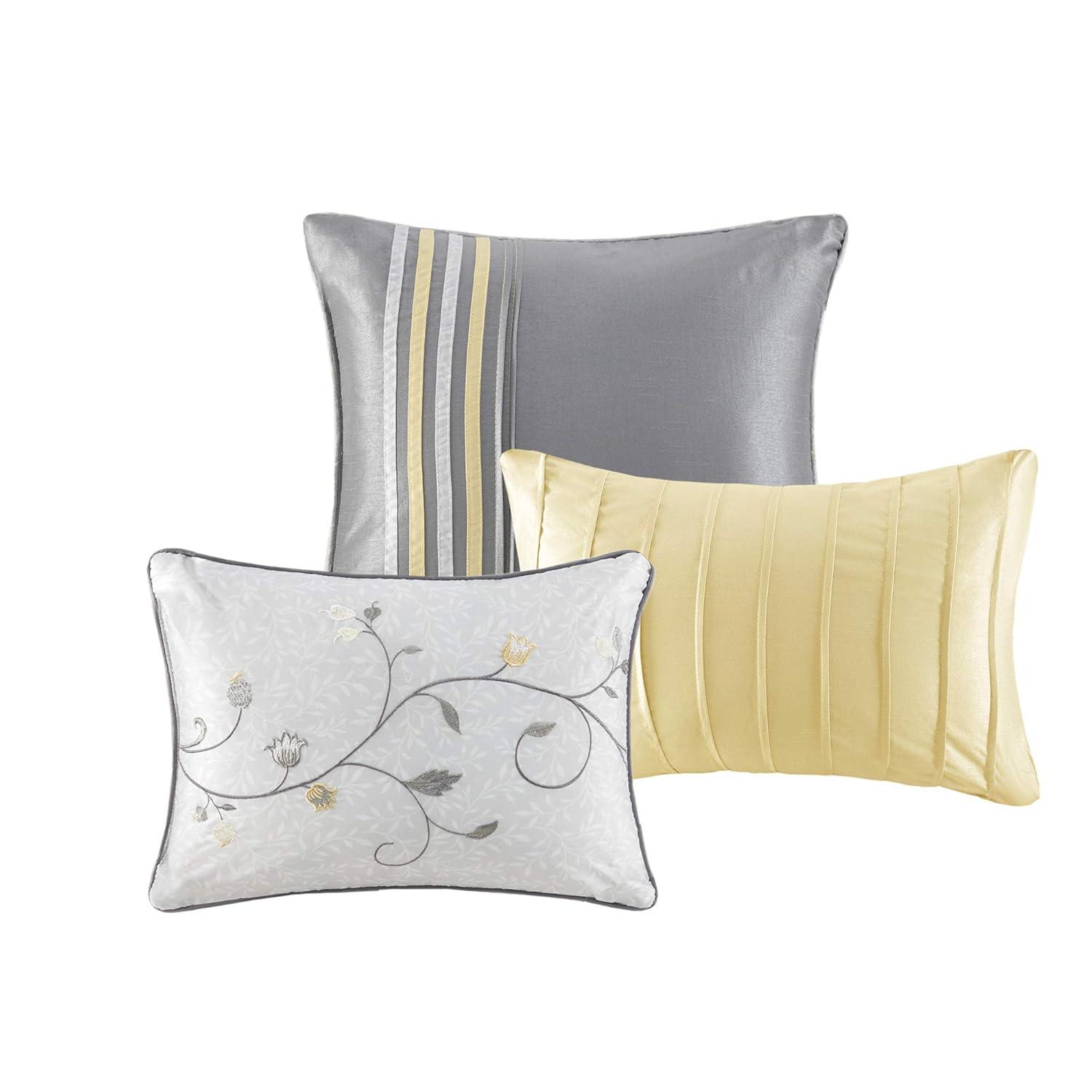 Madison Park Serene Embroidered 7 Piece Comforter Set
