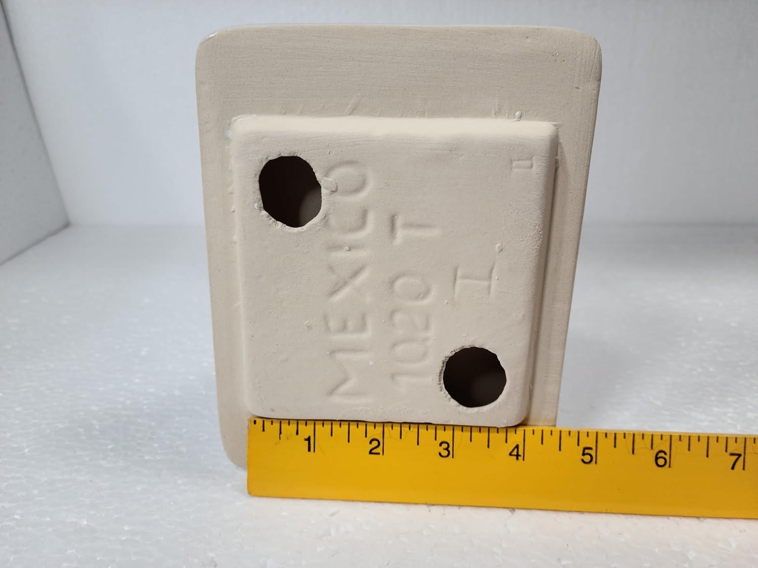 DALTILE Snow White Ceramic TP Toilet Paper Holder Wall Mount Thinset Installation Vintage Mid Century Modern Retro, BA1020T