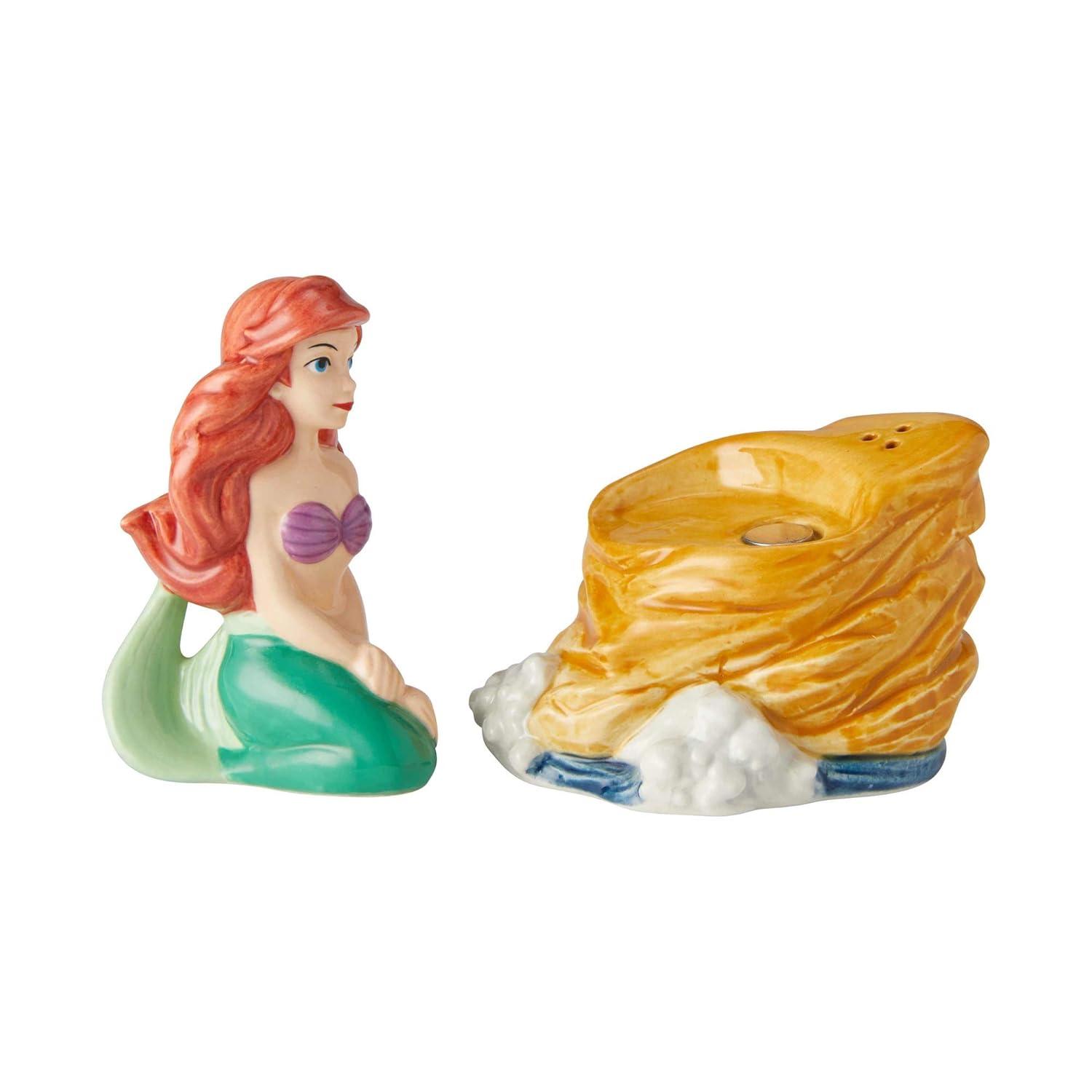 Department 56 Ariel on Rock Salt and Pepper Shaker Set 3.9in H