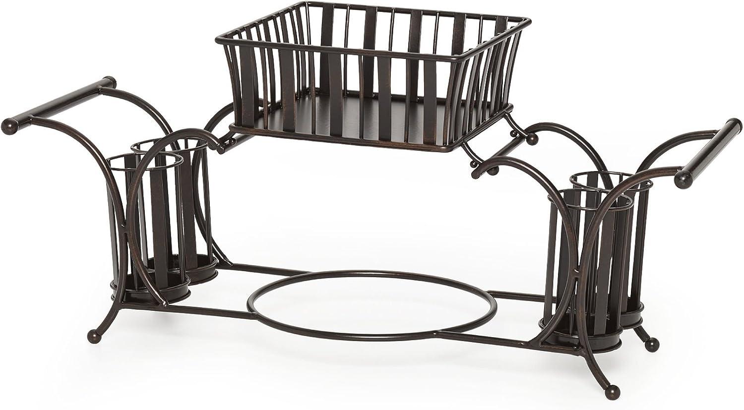 Gourmet Basics by Mikasa Hostess Buffet Caddy