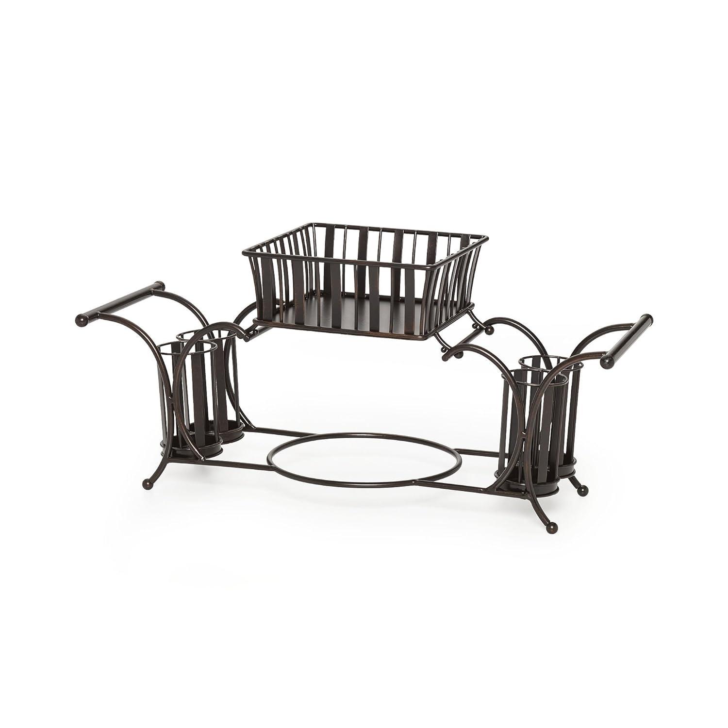Gourmet Basics by Mikasa Hostess Buffet Caddy