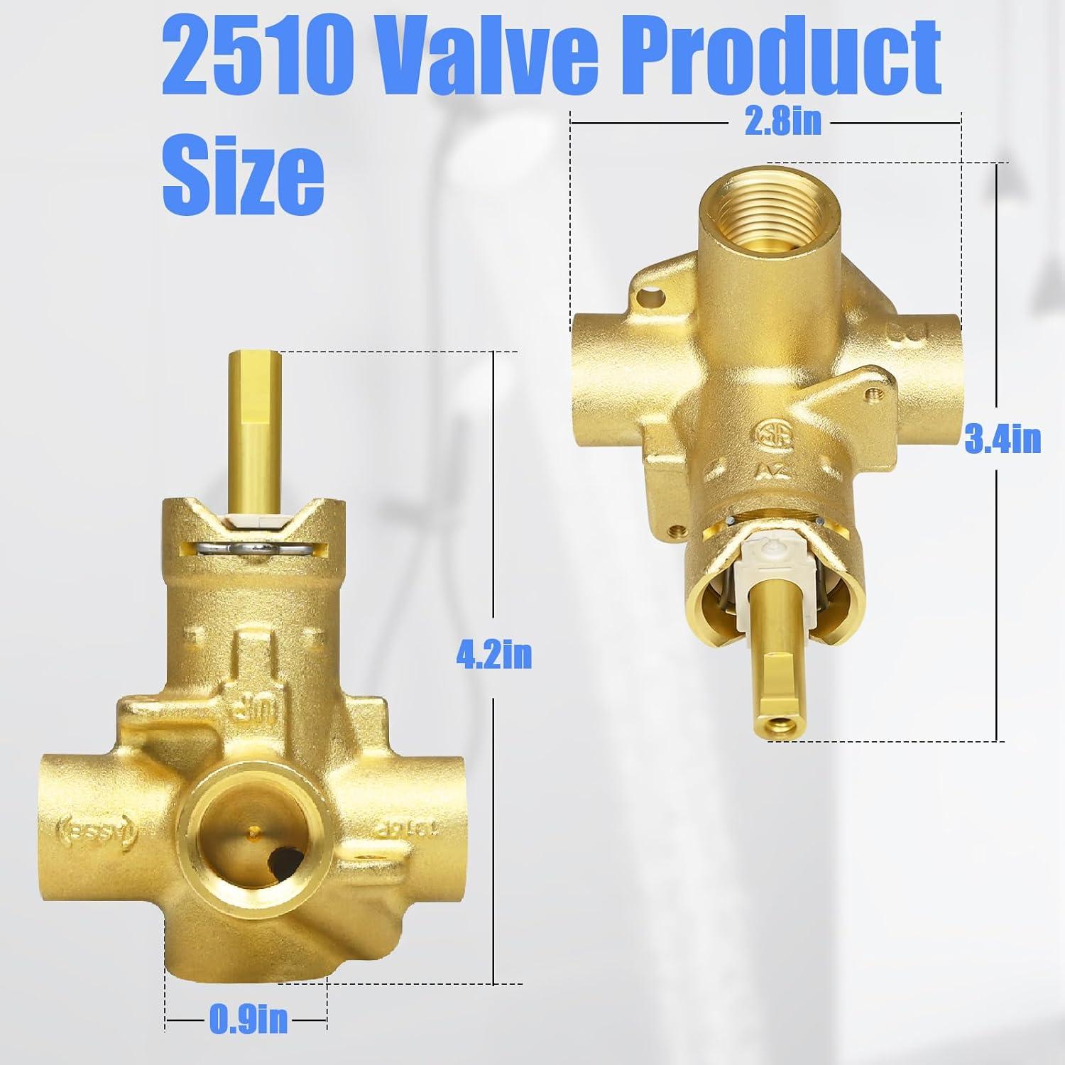 Posi-Temp Pressure Balancing Valve with IPS Connection