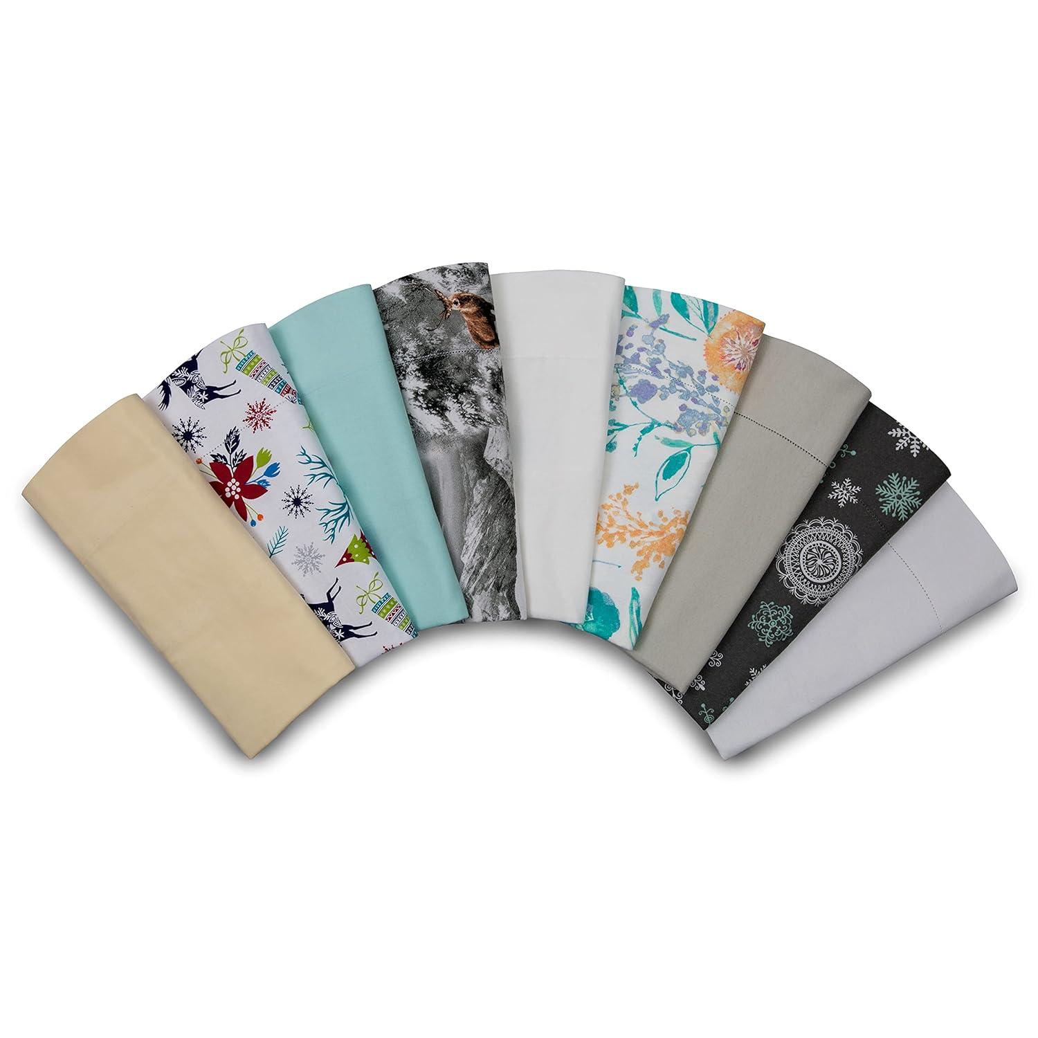 Celeste Home 190 GSM Full/Queen, Winterland Duvet Set- Warm & Cozy - 100% Cotton Flannel Pre-Shrunk - Extra Soft - Comfy - Double Brushed