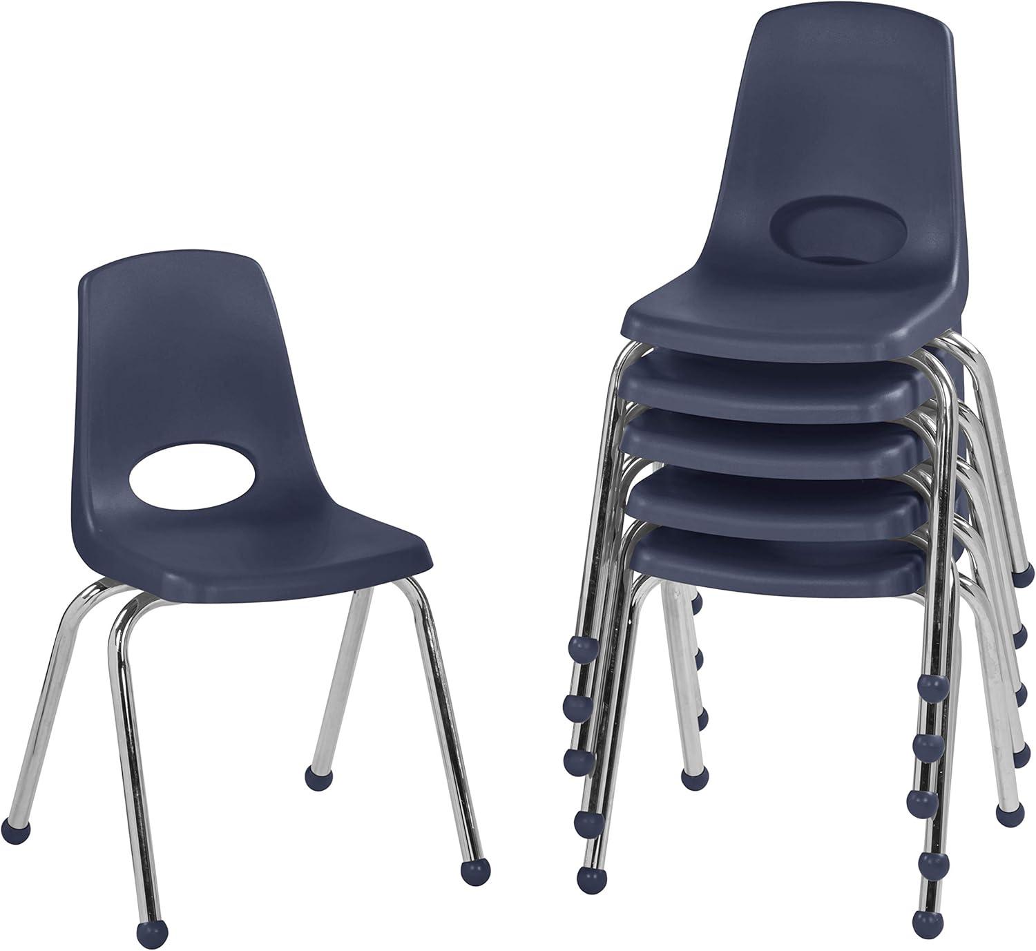 Factory Direct Partners Stacking Classroom Chair ( Set of 6 ) (Set of 6)