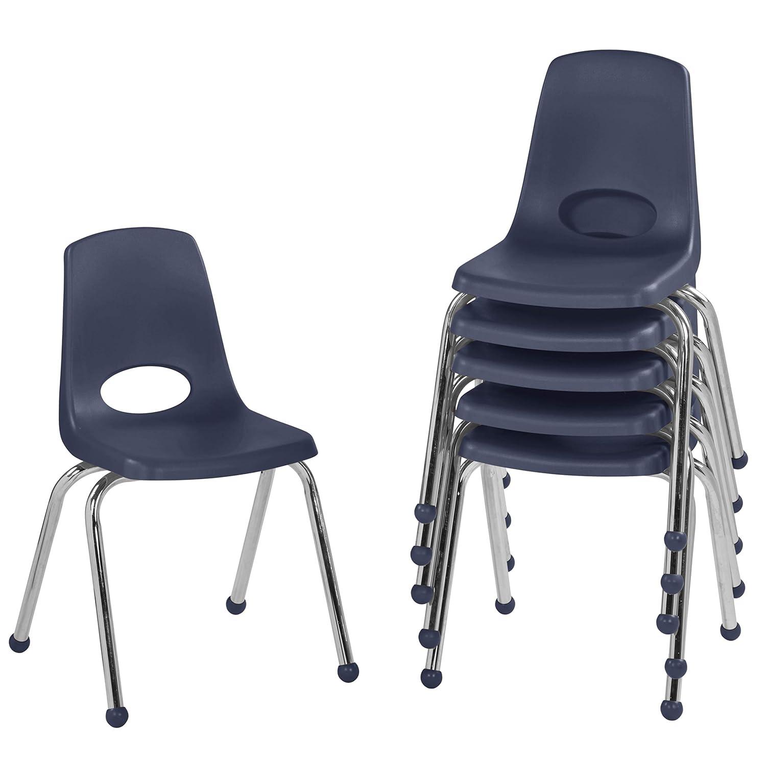 Factory Direct Partners Stacking Classroom Chair ( Set of 6 ) (Set of 6)