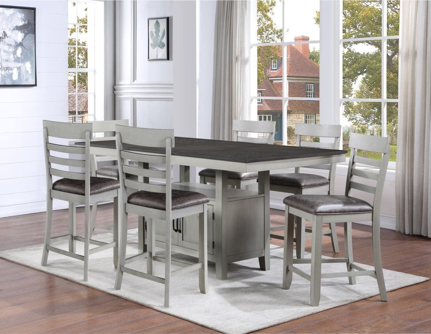 Hyland Extendable Counter-Height Dining Set