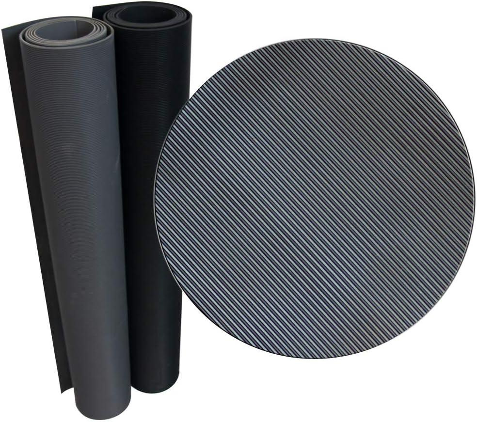 Rubber-Cal, Inc. Fine-Ribbed Rubber-Cal, Inc. 36'' Garage Flooring
