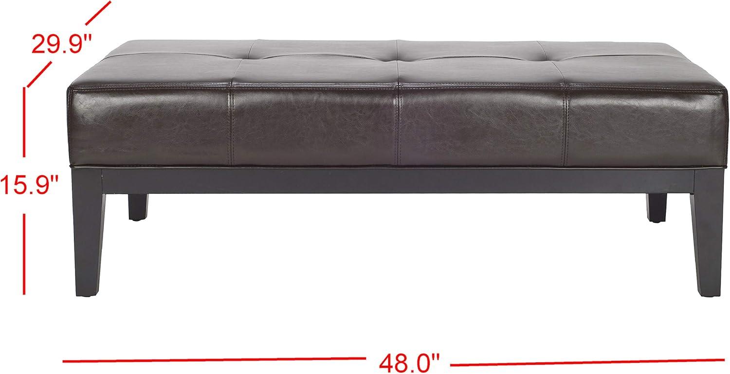 Fulton Rectangular Cocktail Ottoman  - Safavieh