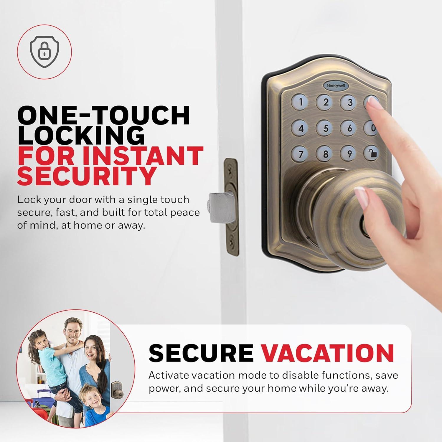 Honeywell Keyless Entry Door Knob