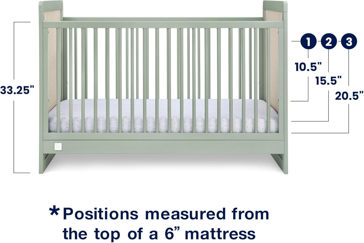 Liam 4-In-1 Convertible Crib - Greenguard Gold Certified