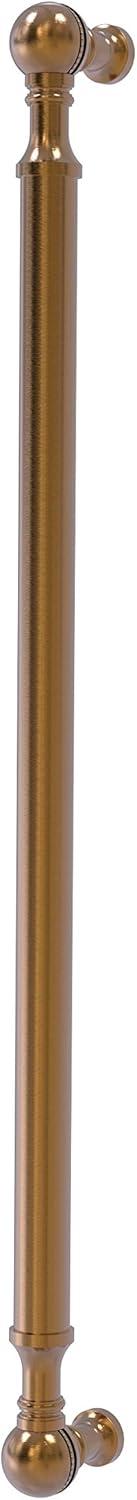 18-Inch Brushed Bronze Beaded Refrigerator Pull