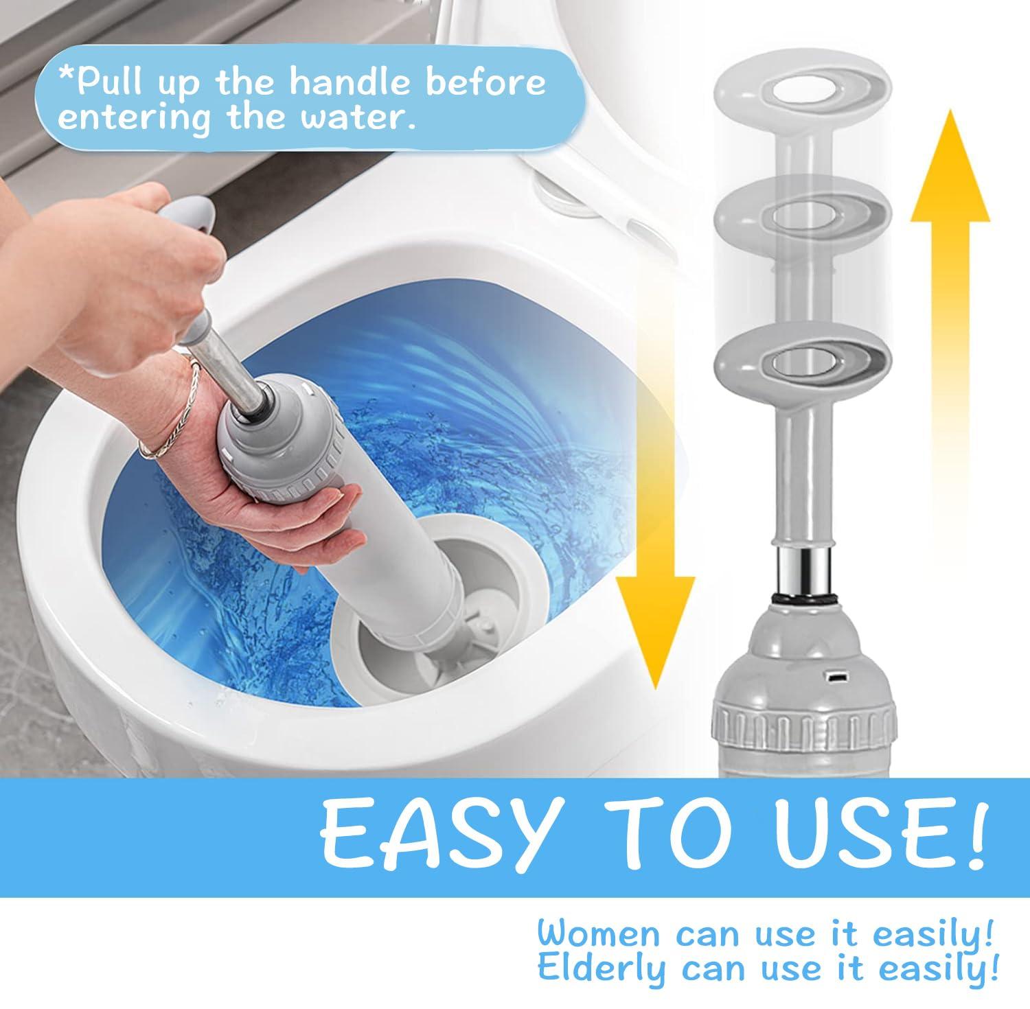 XOAIHY Heavy-Duty Toilet And Gutter Plunger: Clear Clogs In Toilets, Kitchens, And Gutters With This Powerful Home Plunger For Efficient Plumbing Maintenance