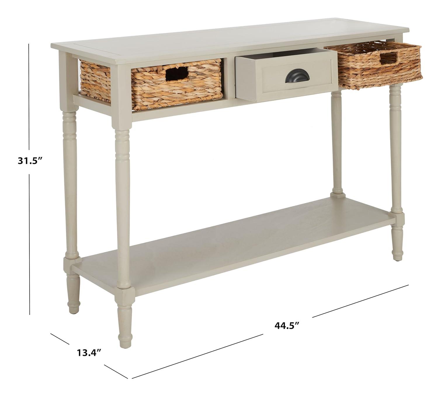 Christa Console - AMH5737D - Gray - Safavieh Couture