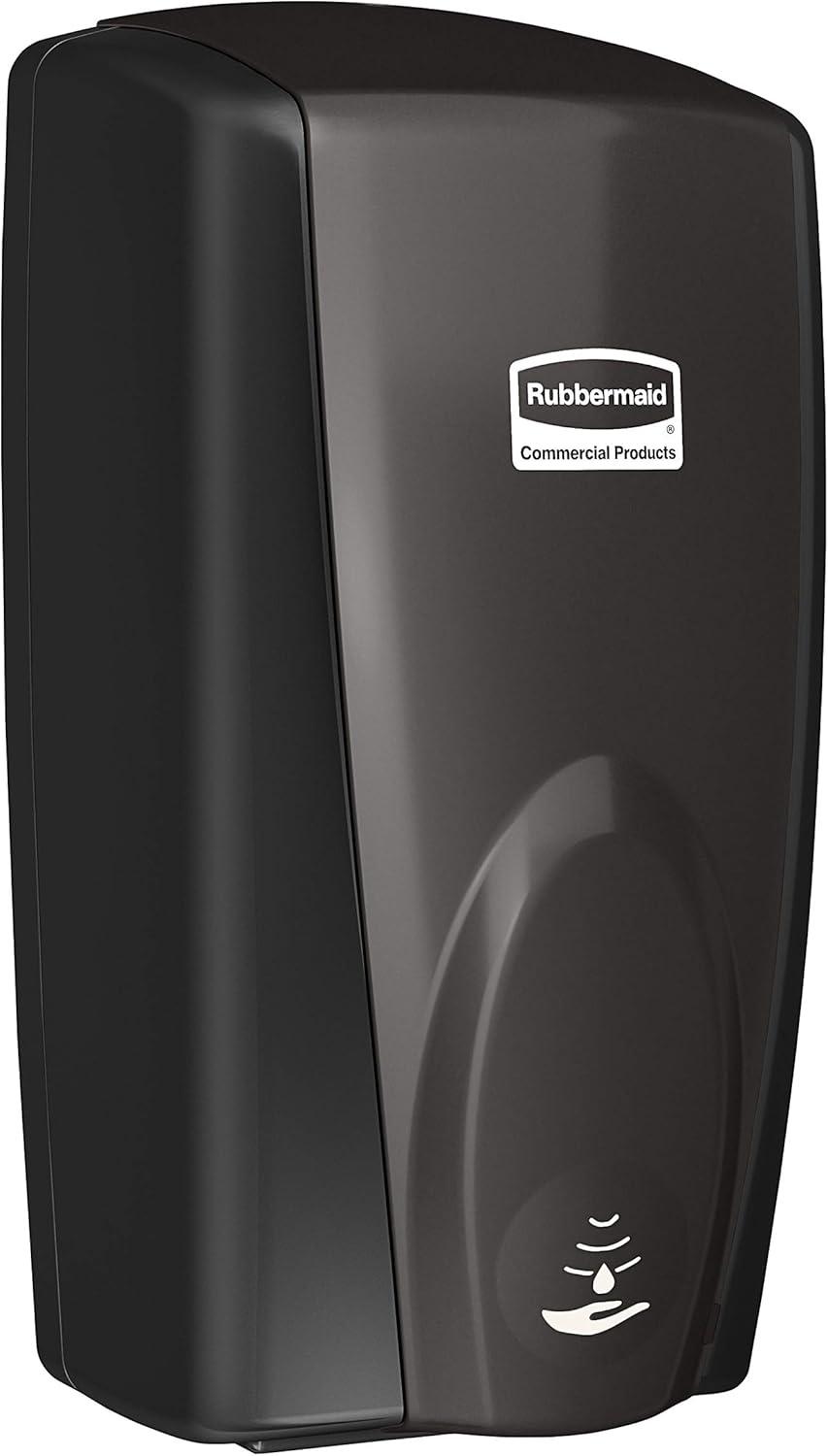 Rubbermaid® Commercial Autofoam Touch-Free Dispenser, 1100ml, Black/black Pearl