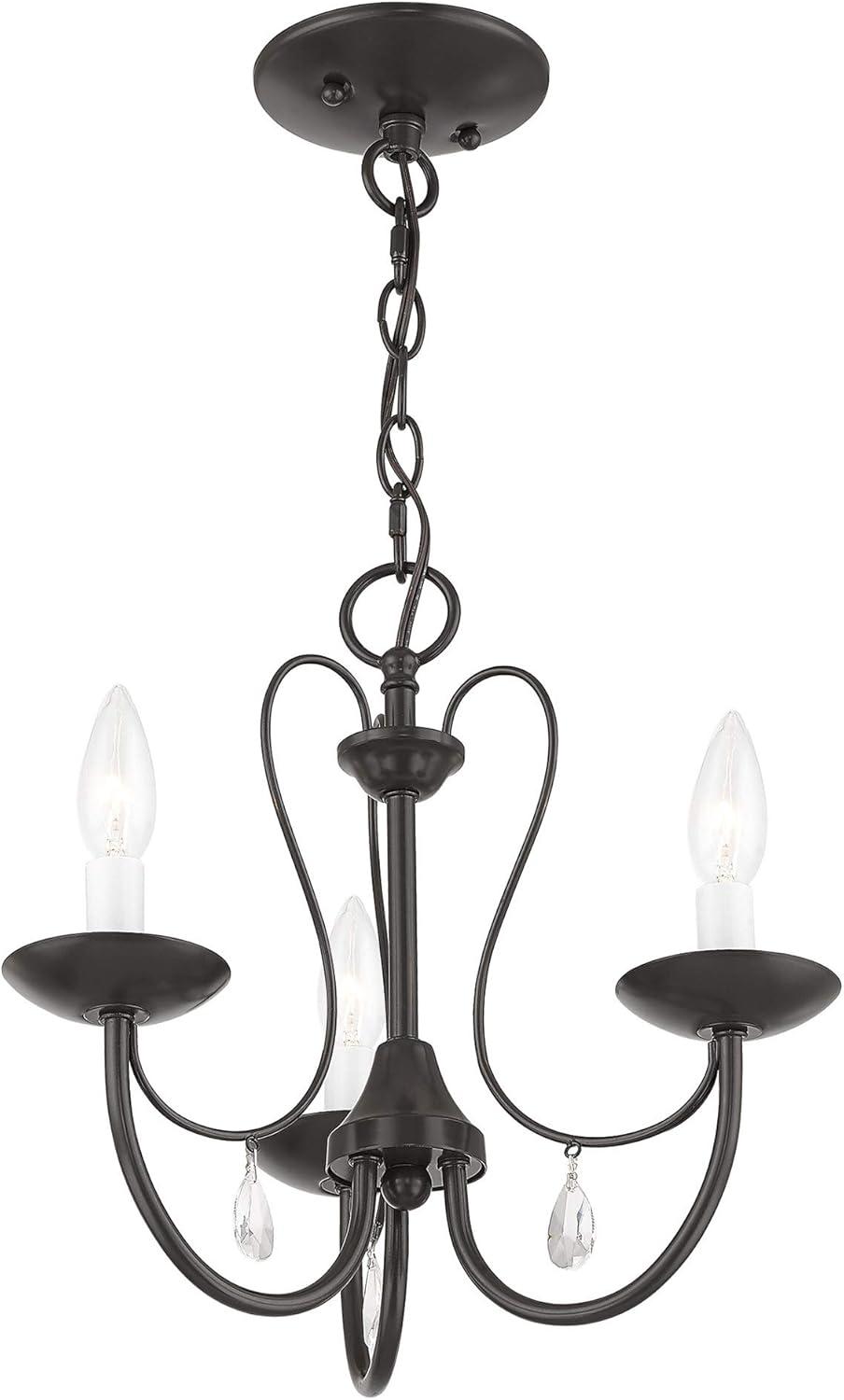 Livex Lighting Mirabella 3 - Light Chandelier in  English Bronze