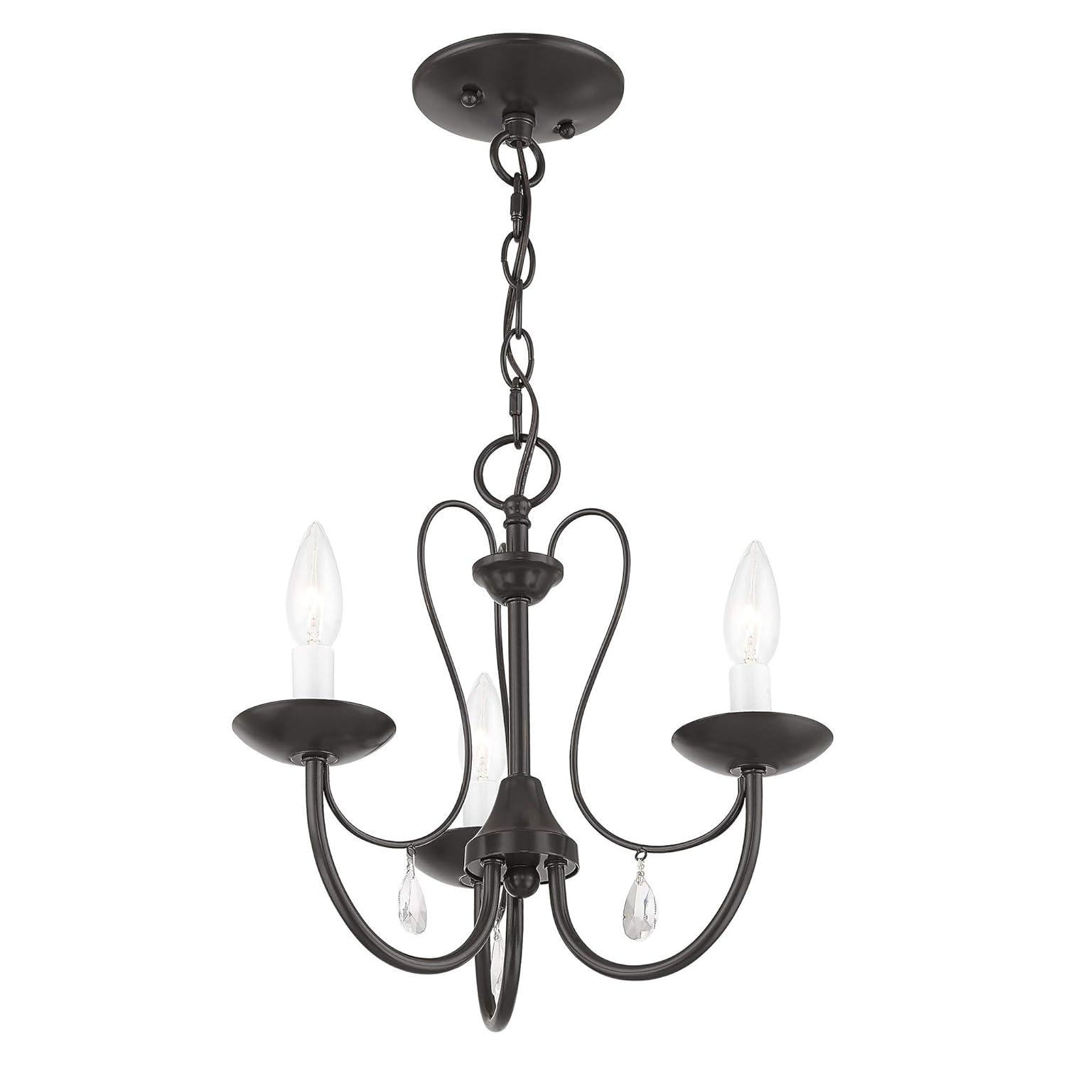 Livex Lighting Mirabella 3 - Light Chandelier in  English Bronze