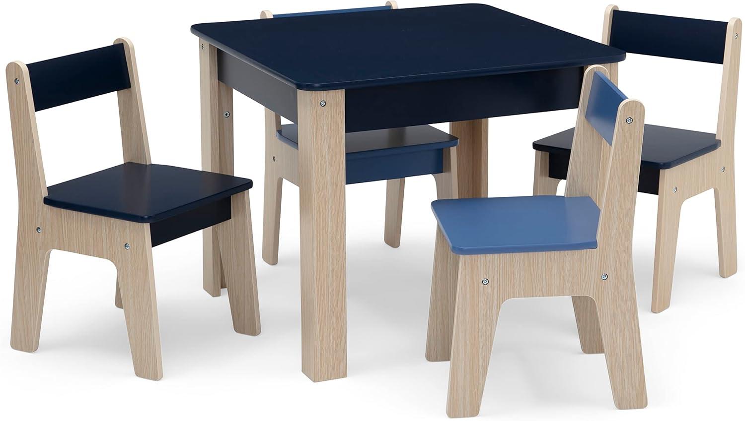 Kids 5 Piece Play Or Activity Table and Chair Set