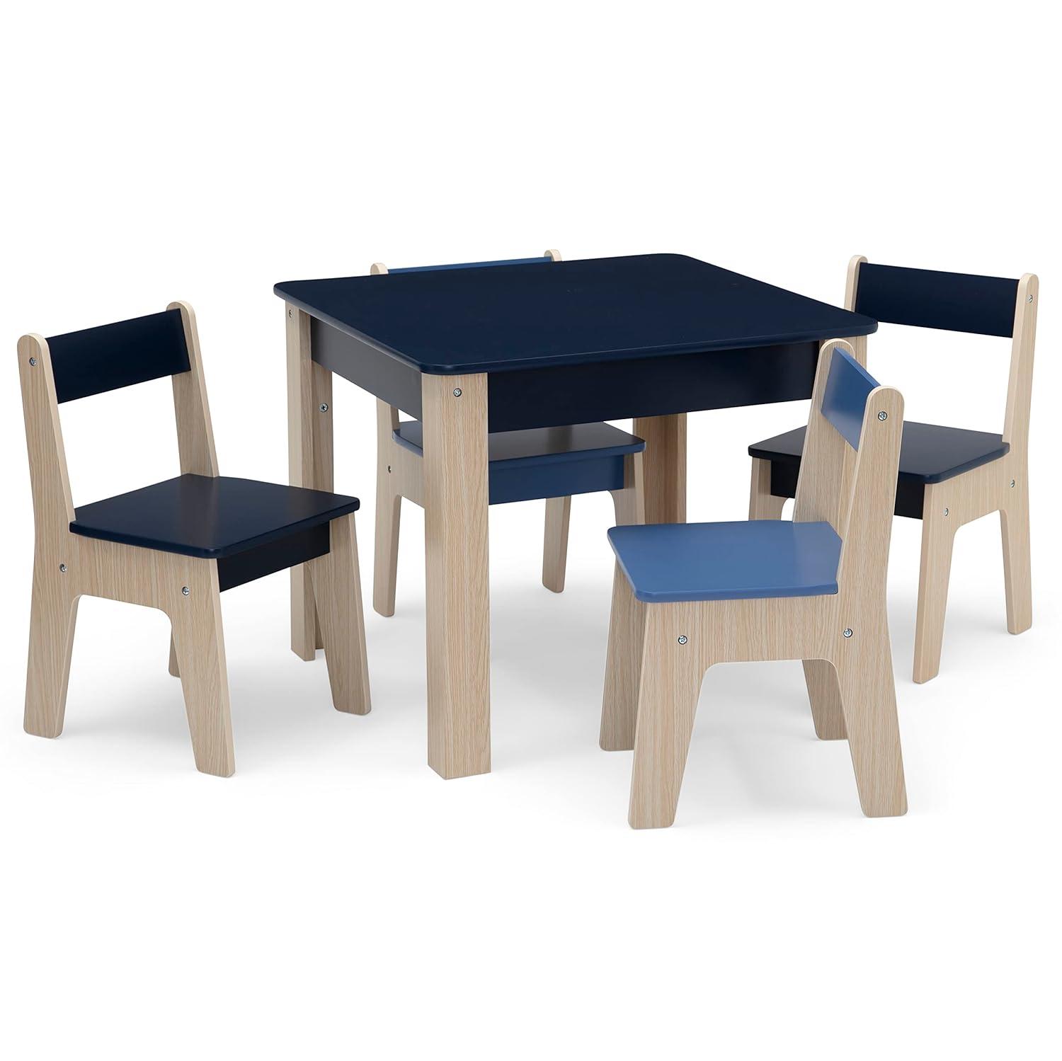 Kids 5 Piece Play Or Activity Table and Chair Set