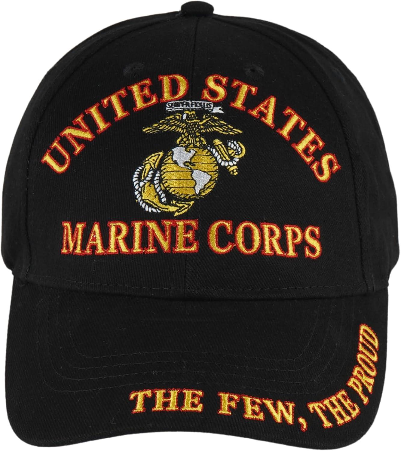 United States Marine Corps Cap | Perfect for Everyday, Comfortable | Baseball Cap for Men Women Official Licensed