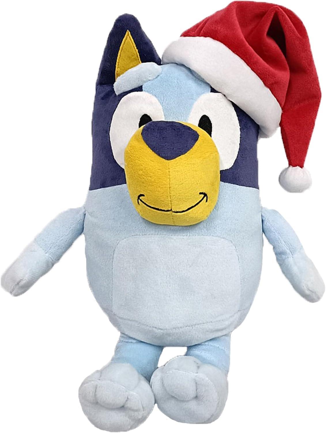 Northwest Character Hugger Pillow & Silk Touch Throw Blanket Set, 40" x 50", Bluey Festive Sweaters