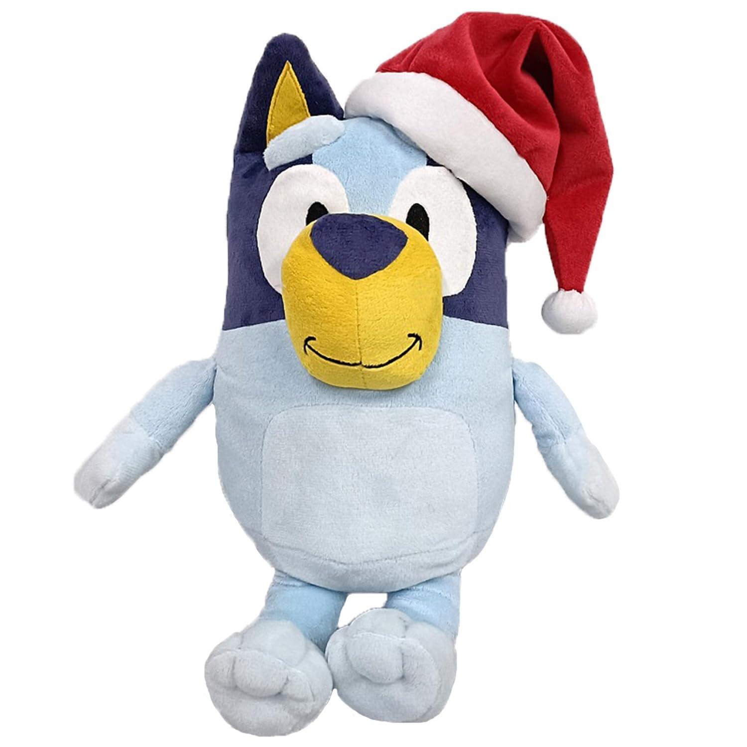 Northwest Character Hugger Pillow & Silk Touch Throw Blanket Set, 40" x 50", Bluey Festive Sweaters