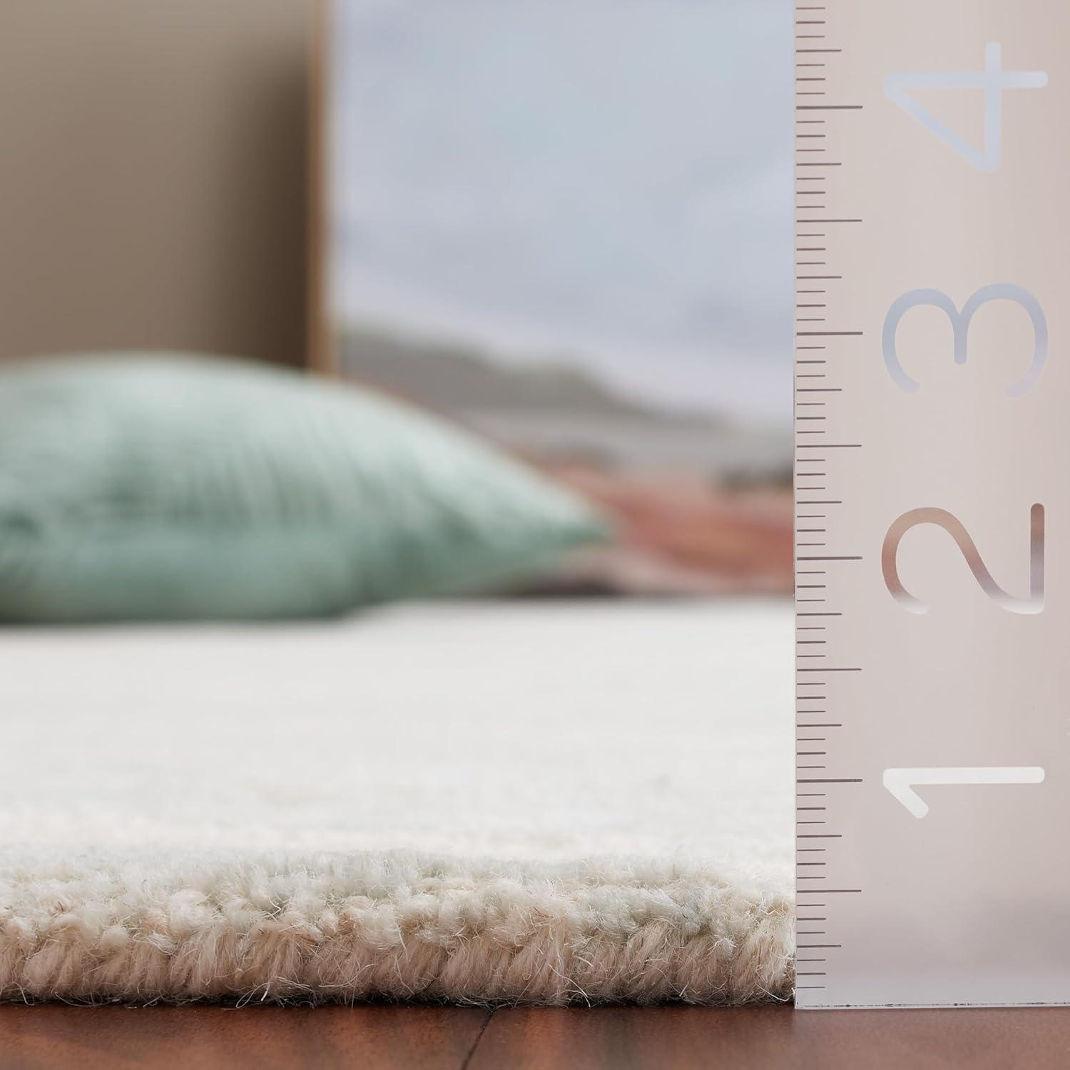 Ebony EBN603 Hand Tufted Indoor Accent Rug - Green/Ivory - 3'x5' - Safavieh