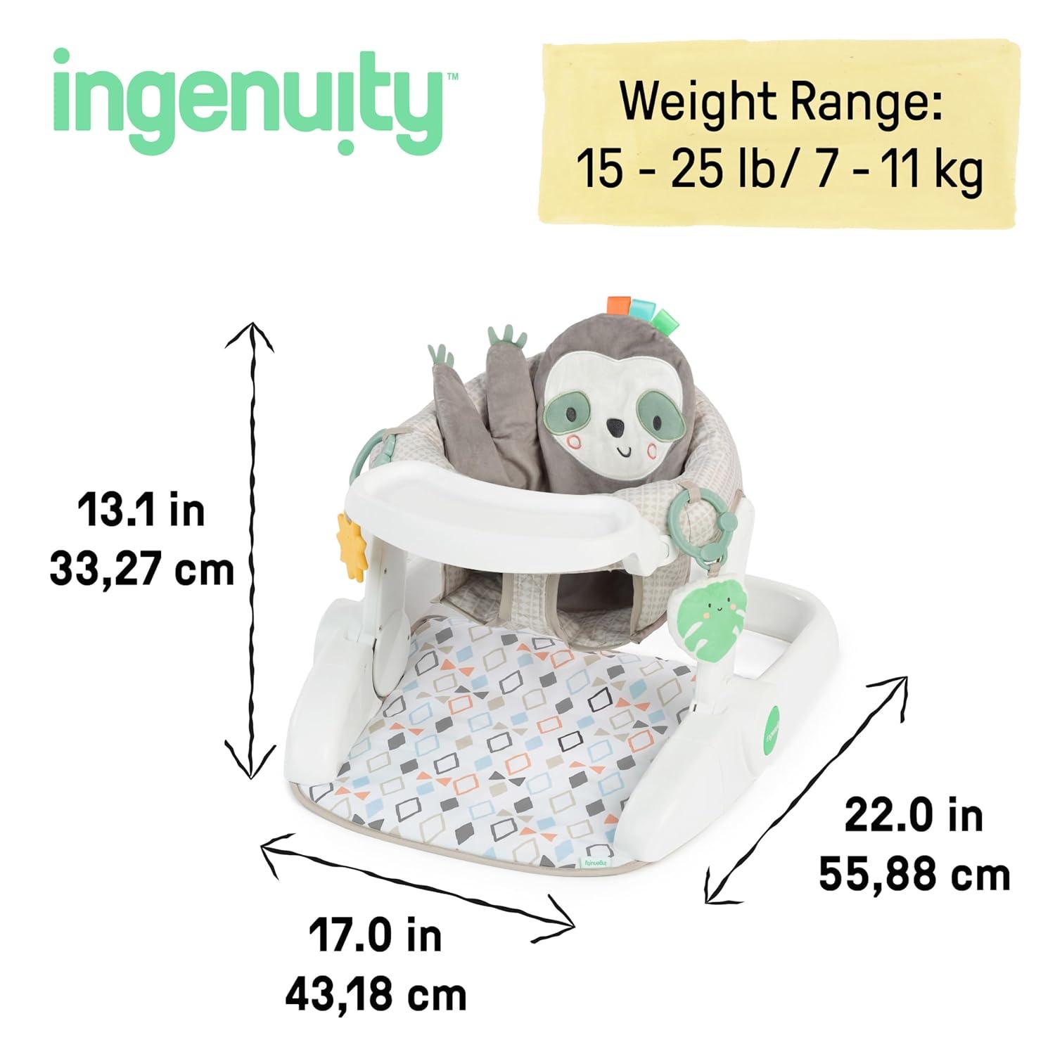 Ingenuity Prop Spot 2-in-1 Sit-Up Infant Floor Seat - Green